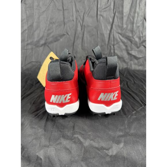 Nike Alpha Huarache 4 Keystone Low Shoes Mens 10 Red Black White Baseball Cleats main image 5